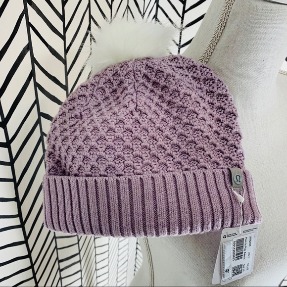lululemon athletica Accessories - 🔸 lululemon Pom to play beanie hat heather pink